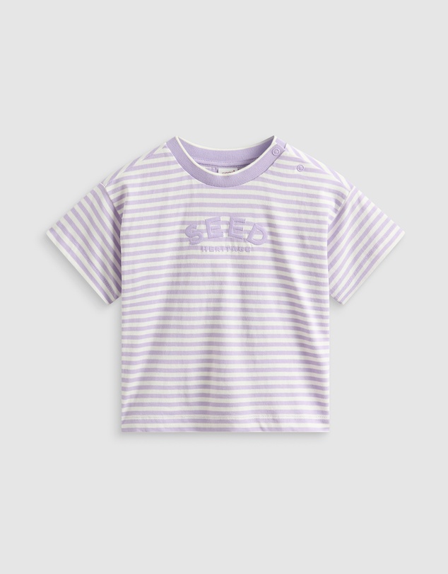 Seed Heritage - Core Stripe Logo Tee