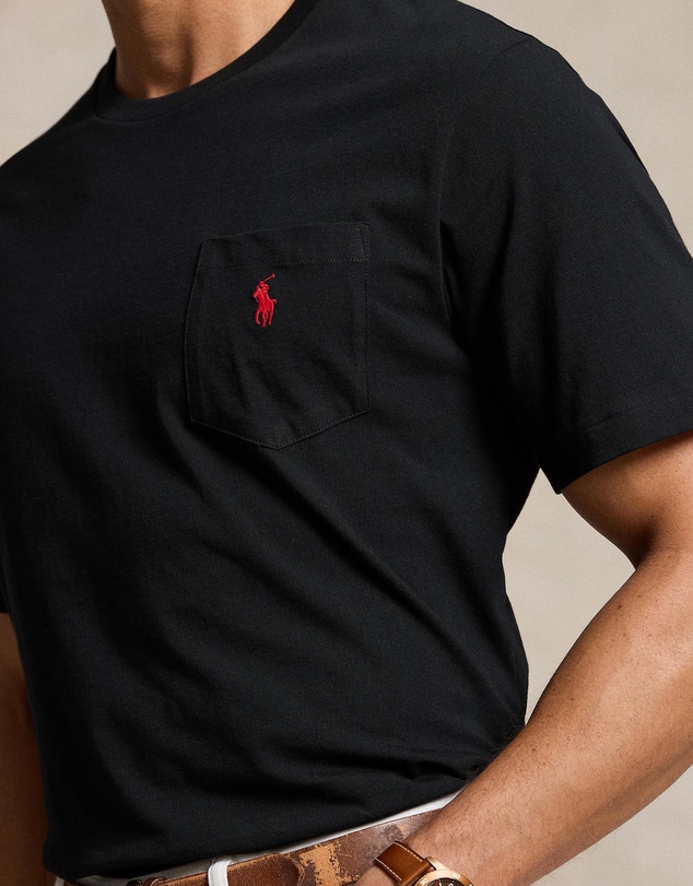 Polo Ralph Lauren - ICONIC EXCLUSIVE - Big & Tall Jersey Pocket T-Shirt