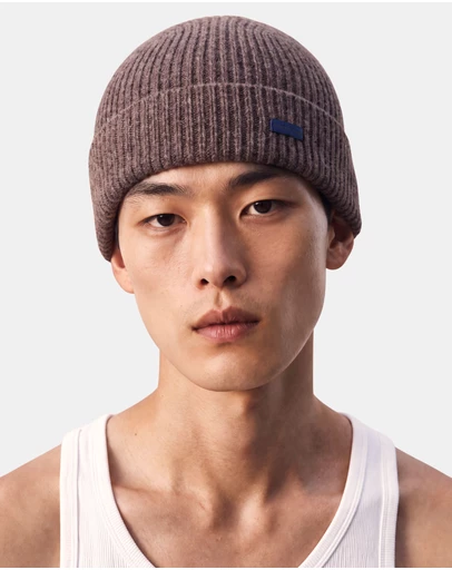 City Hatters - City Hatters Merino Wool Cuffed Fisherman Beanie