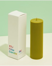 XRJ Celebrations - Pillar Olive Candle