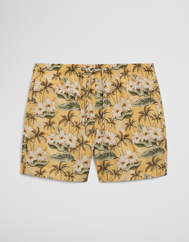 Country Road - Tropical Print Swim Short