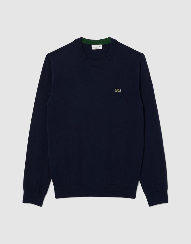 Lacoste - Classic Cotton Crew Neck Knit Jumper