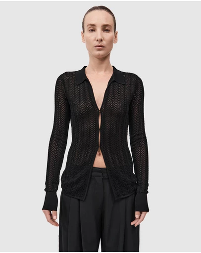 St. Agni - Textured Knit Shirt