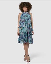 Pink Dusk by Curve Project - Raptures Kiss Dress