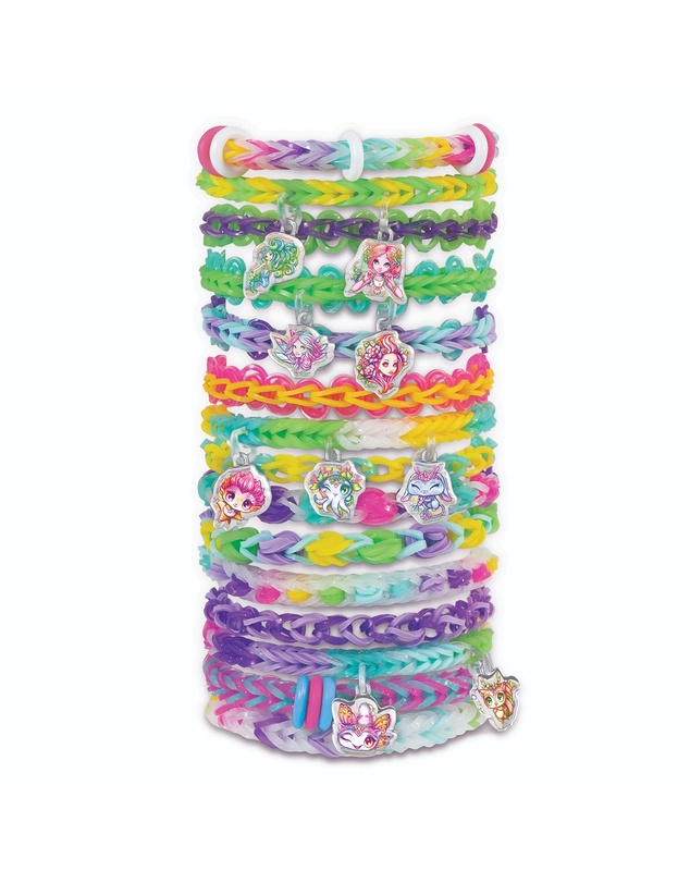 Nebulous Stars - Rainbow Loom - Charm Bracelet Set
