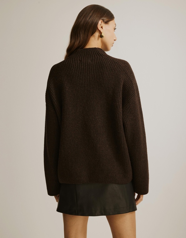 Atmos&Here - Marnie Mock Neck Knit Jumper