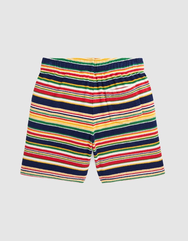 Polo Ralph Lauren - Striped Cotton Terry Shorts - Teens