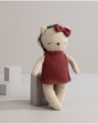 Living Textiles - Knitted Animal Toy - Helen the Hedgehog