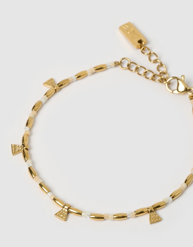 Arms Of Eve - Natalia Gold Bracelet - Vanilla