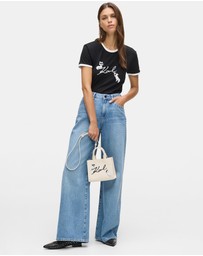 Karl Lagerfeld - Ikon Signature Choupette T-Shirt