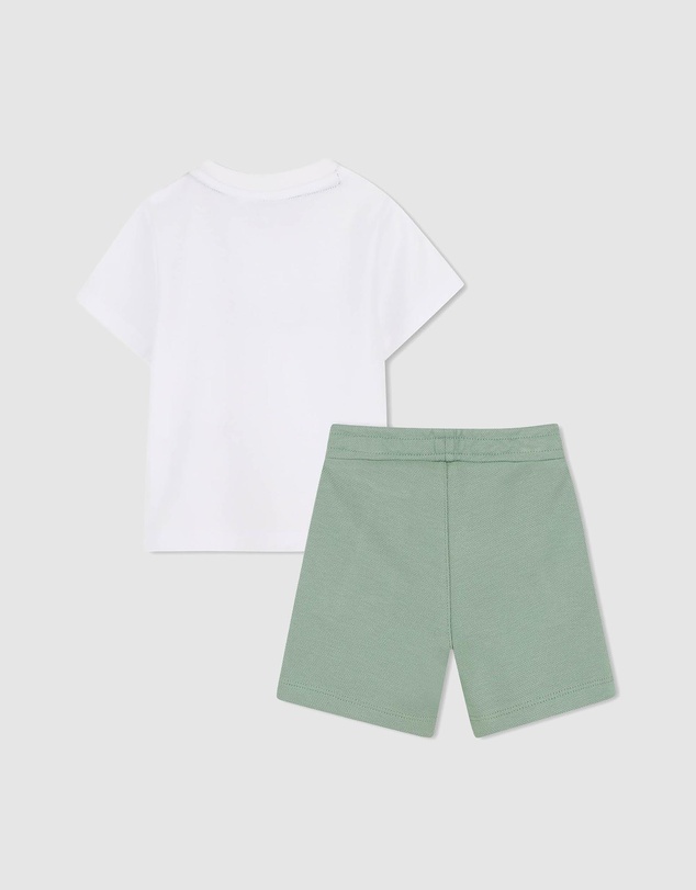 BOSS - T Shirt And Bermuda Shorts - Kids