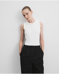 Country Road - Australian Cotton Blend Fitted Rib Tank
