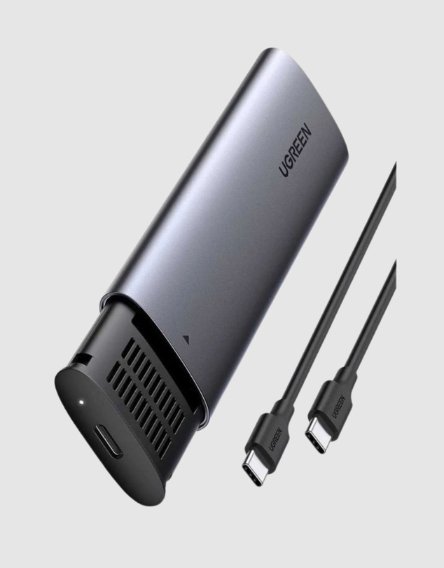 Ugreen - UGREEN M.2 NVMe SSD Enclosure 10Gbps – USB-C to M.2 PCIe Aluminum Case for SSD Storage Expansion