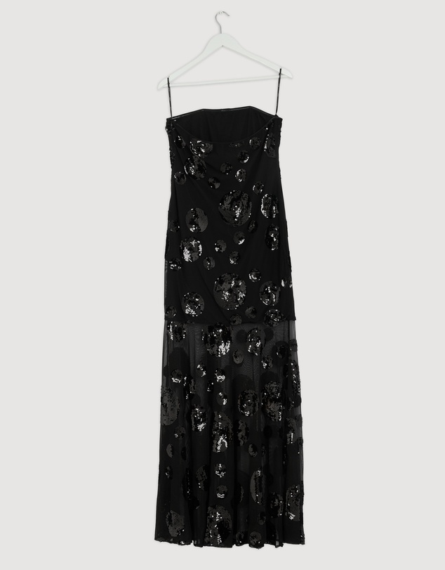 Revibe - Repaired Lover Alexis Strapless Sequin Maxi Dress - AU 14