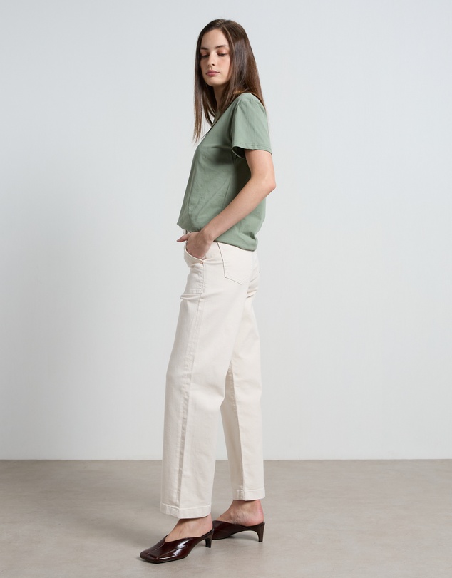 DRICOPER DENIM - Marfa Cream Trousers