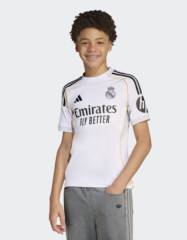adidas Performance - Real Madrid 25/26 Home Football Jersey Kids
