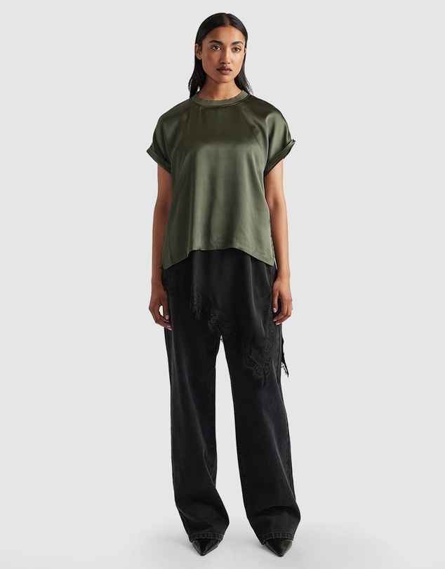 Decjuba - Annmaree Satin Tee