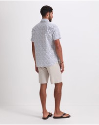Sportscraft - Guy Short Sleeve Liberty Print Shirt