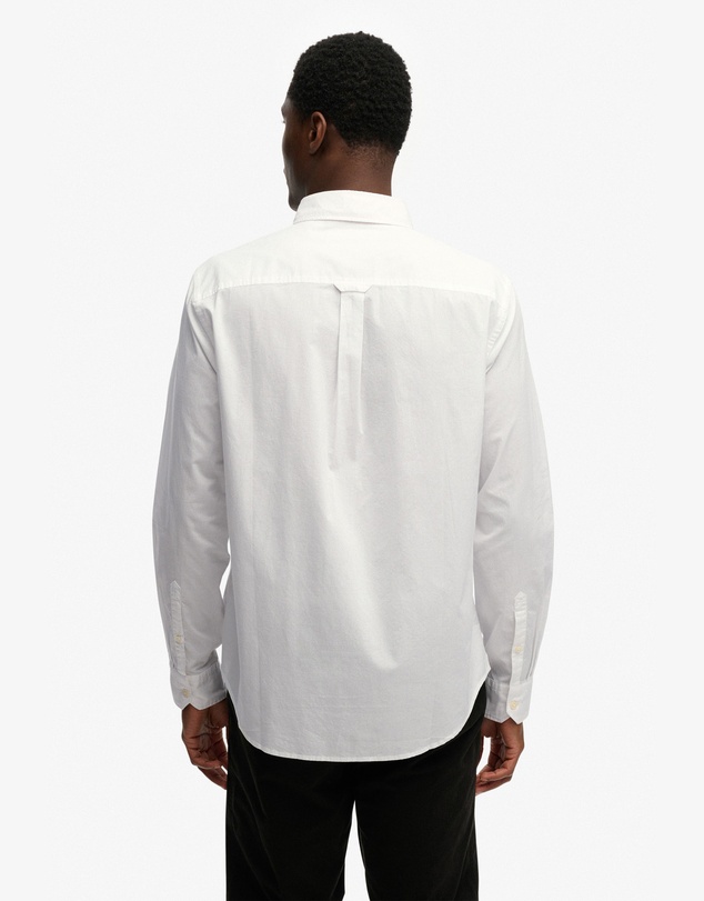Superdry - Cut Away Poplin Long Sleeve Shirt