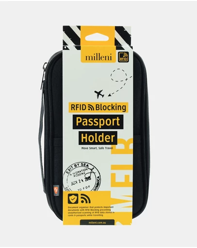 Milleni - Milleni Travel RFID Blocking Passport Holder