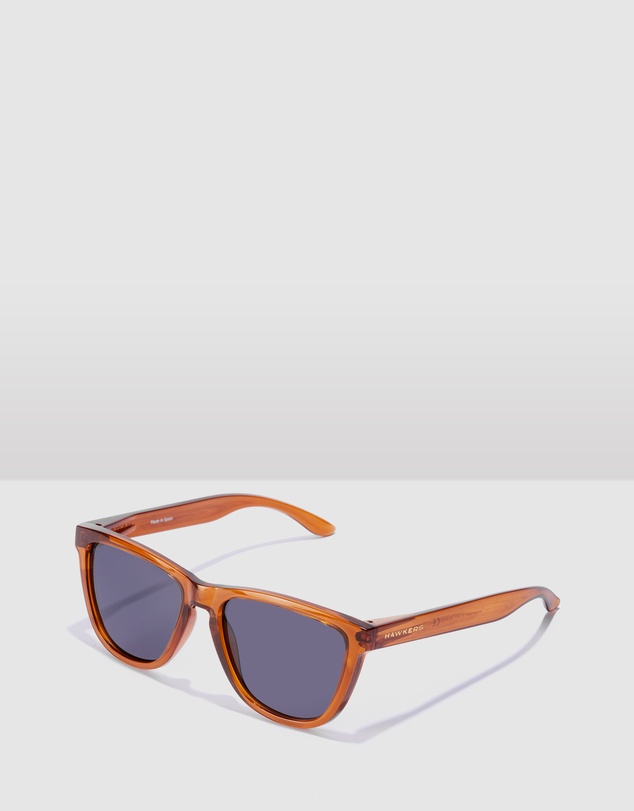 Hawkers Co - Polarized Brown One Raw Sunglasses for Men and Women UV400
