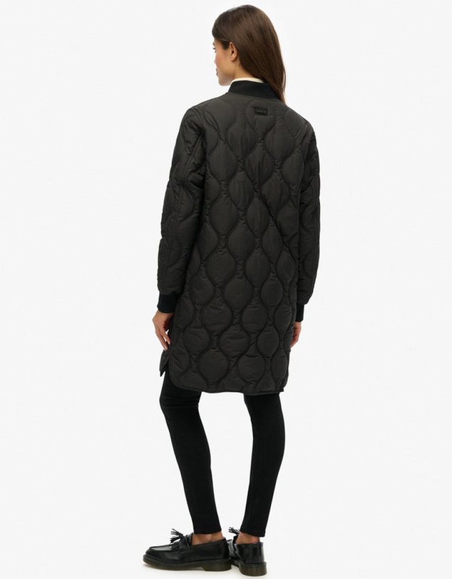 Superdry - Long Quilted Liner Jacket
