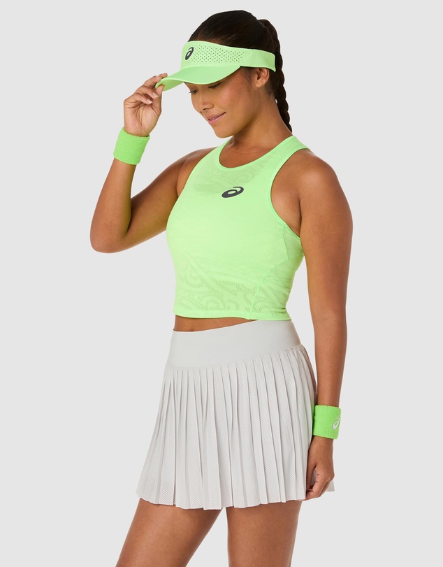 ASICS - Match Jacquard Crop Top - Women's