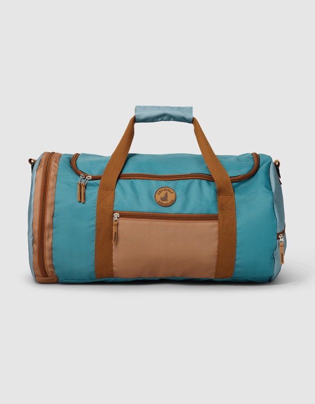 Crywolf - PACKABLE DUFFEL Moss Colourblock