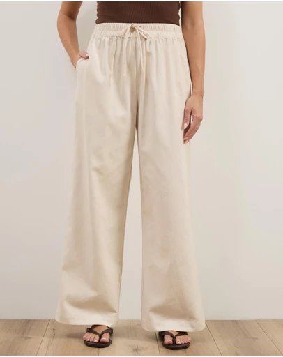 Atmos&Here - Willow Cotton Twill Pants
