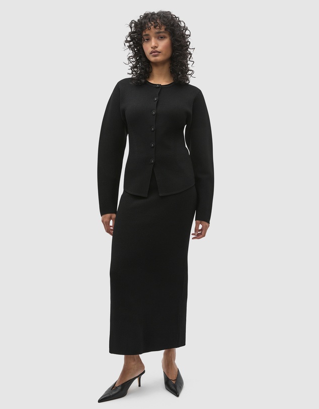 Seed Heritage - Crepe Rib Pencil Skirt