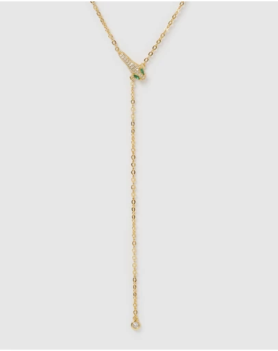 Izoa - Hailey Snake Head Necklace
