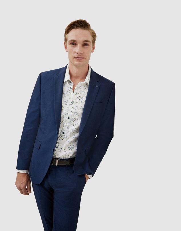 Politix - Ultra Slim Fit Two-tone Tailored Jacket