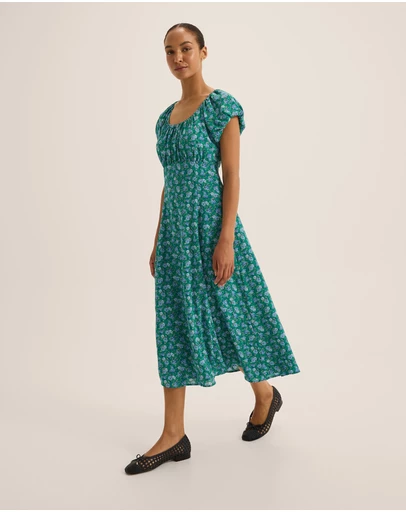 Review - Diana Floral Midi Dress