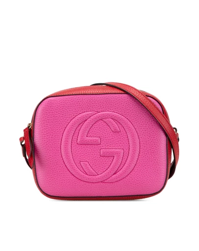 Pre-Loved by Azura Reborn - Pre-Loved Small Bicolor Leather Soho Disco Crossbody