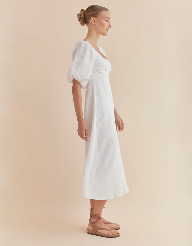 Amelius - Romilly Linen Midi Dress
