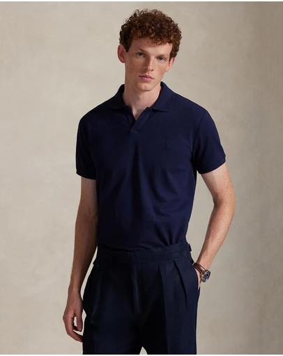 Polo Ralph Lauren - Custom Slim Fit Stretch Mesh Polo Shirt - ICONIC EXCLUSIVE