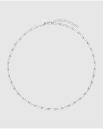 Najo - Summer Veil Silver Necklace