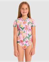Seafolly - Hot House Pink Paddle Suit - Teens