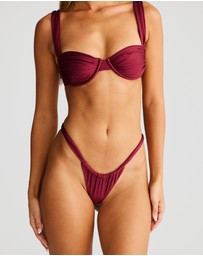 Vacay Swimwear - Rhodes Bottom Shiraz