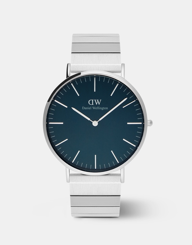 Daniel Wellington - Classic 40mm Sterling Piano Brushed Arctic