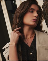 Ania Haie - Ania Haie Gold Flat S Link Chain Necklace