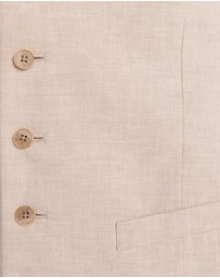 SABA - Elias Cotton Linen Waistcoat