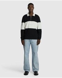 yd. - Trenton Long Sleeve Polo Shirt