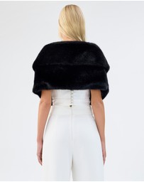 Unreal Fur - Champagne Wrap