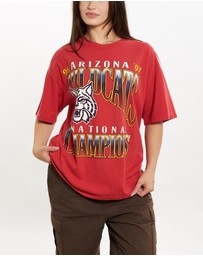 Vintage by The Real Deal - Pre Loved - 1997 NCAA University Of Arizona Wildcats Tee