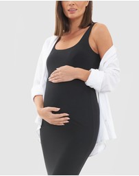 Ripe Maternity - Luxe Knit Contour Dress
