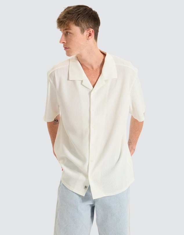 Nomadic Paradise - Baroque Cropped Resort Shirt