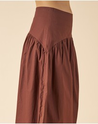 CAMIXA - Mare Cotton Midi Skirt