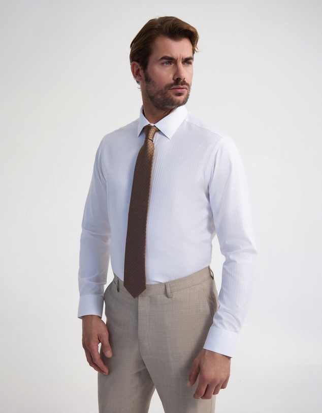 Oxford - Beckton Slim Fit Cotton Luxury Shirt
