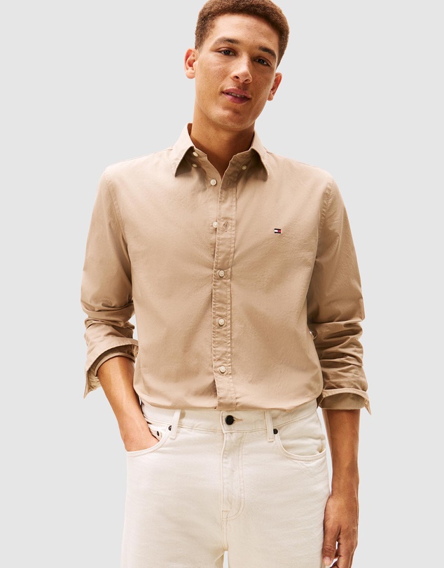 Tommy Hilfiger - TH Flex Regular Fit Poplin Shirt